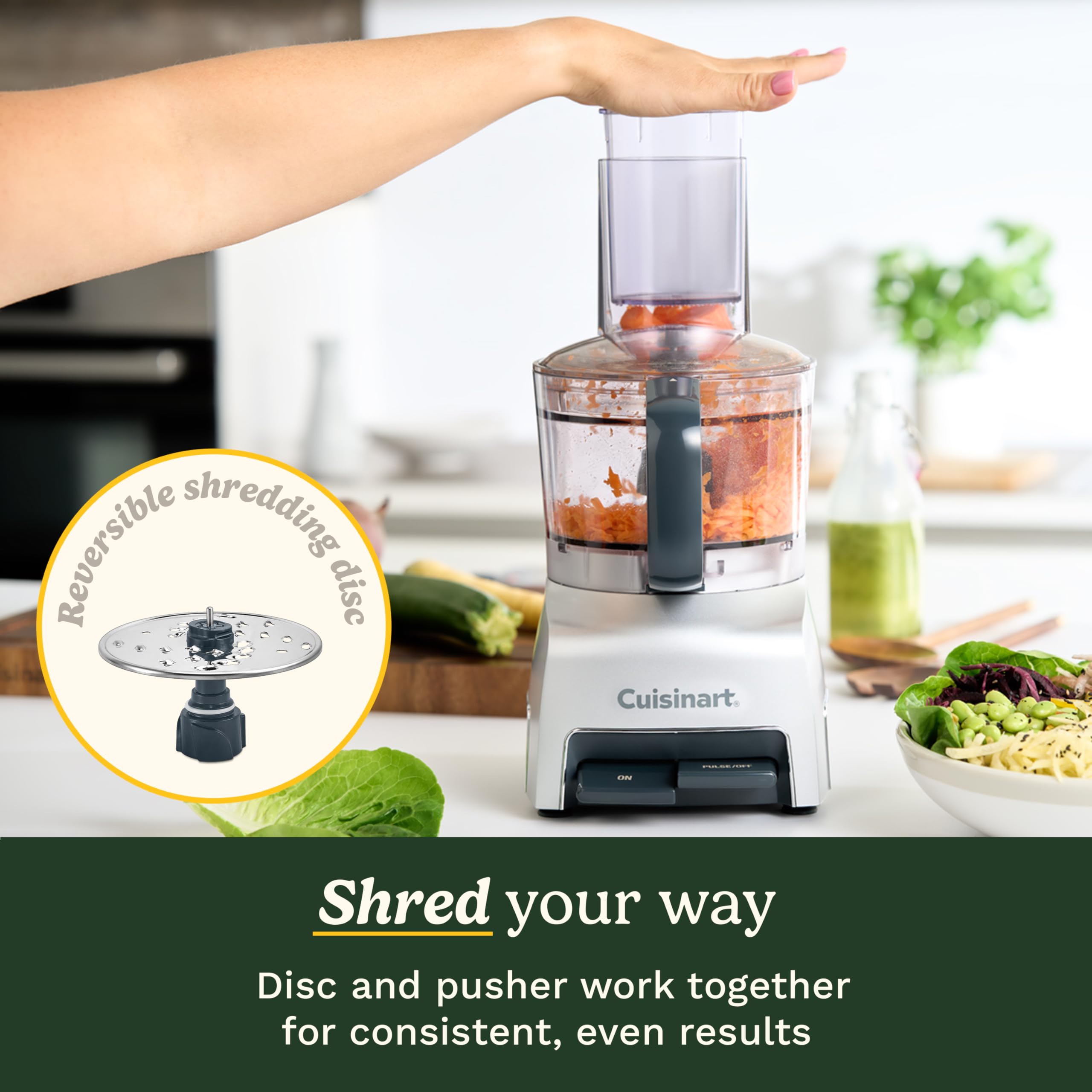 Cuisinart FlexPrep® 1.1L Food Processor | All-in-One: Chop, Shred